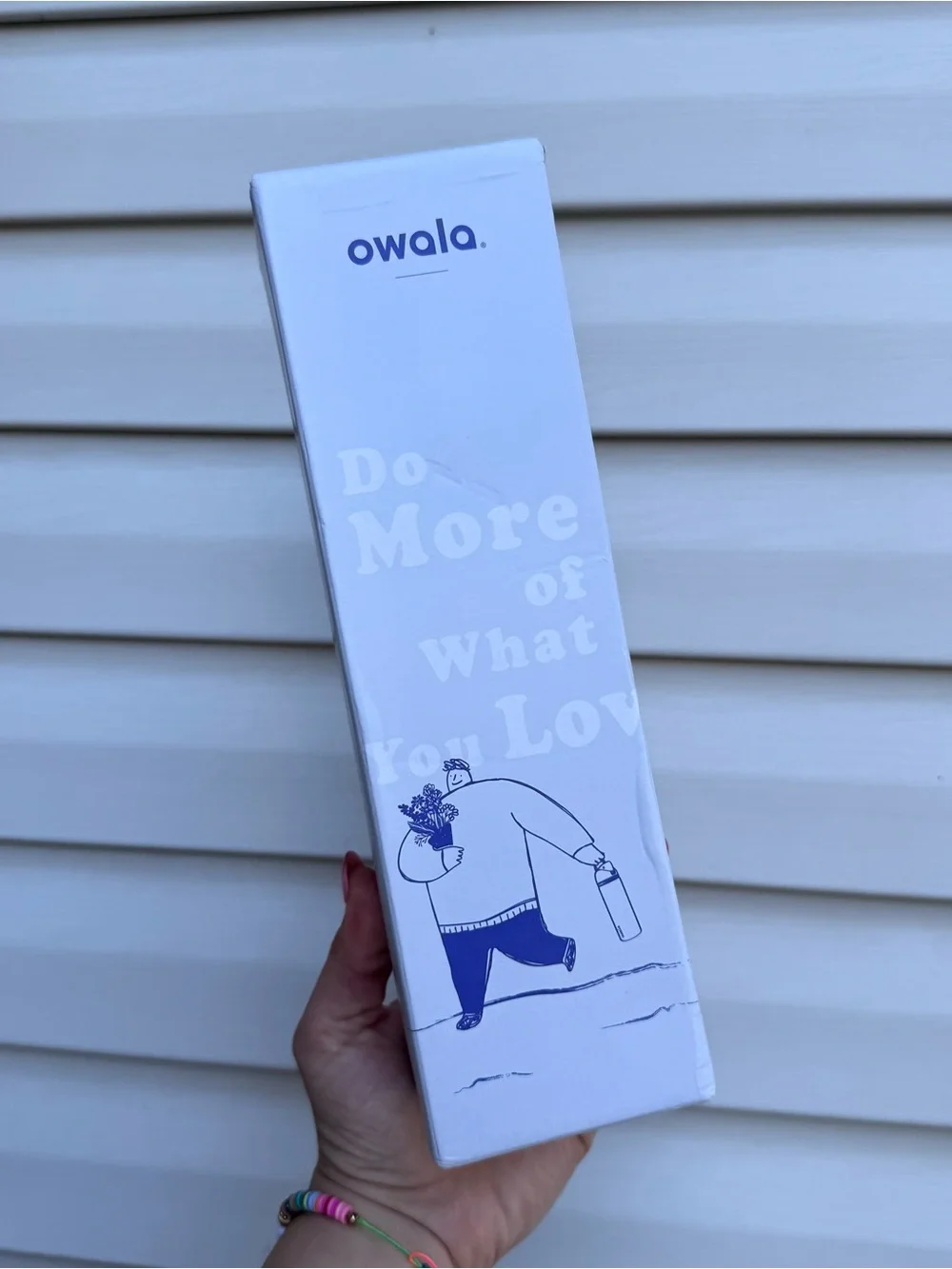 NWT Owala FreeSip 24oz Water Bottle Periwinkle Blue Insulated Stainless Steel - Picture 8 of 10